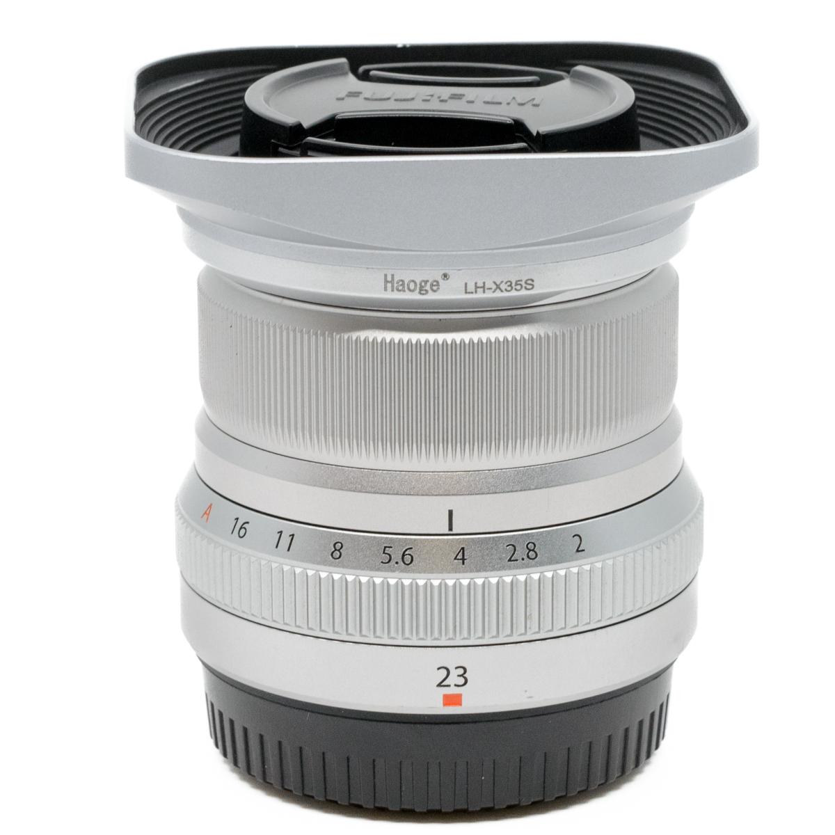 Fujinon XF 23MM F/2 R WR Silver *A*