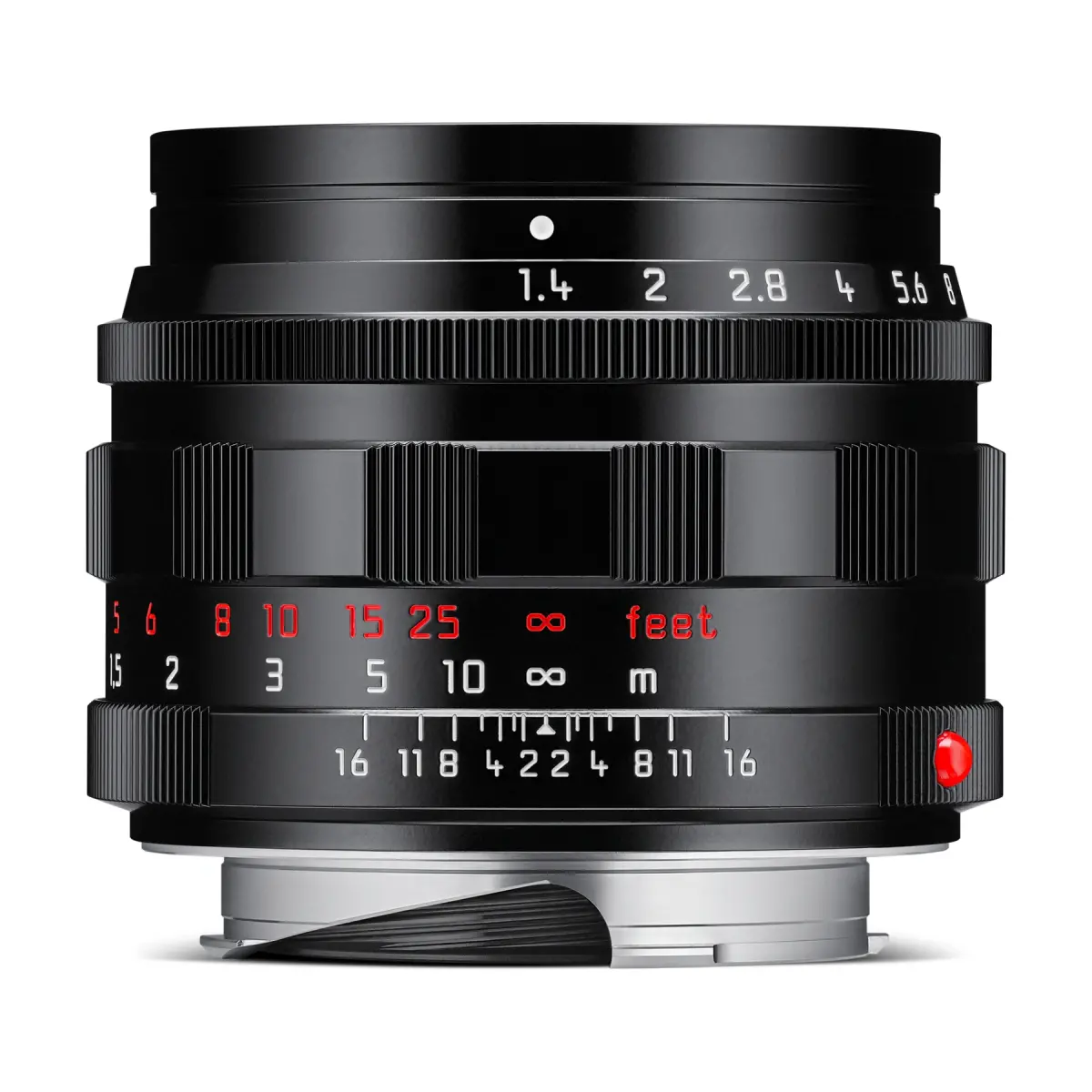 Leica Summilux-M 50 f/1.4, Finition peinture noire brillante