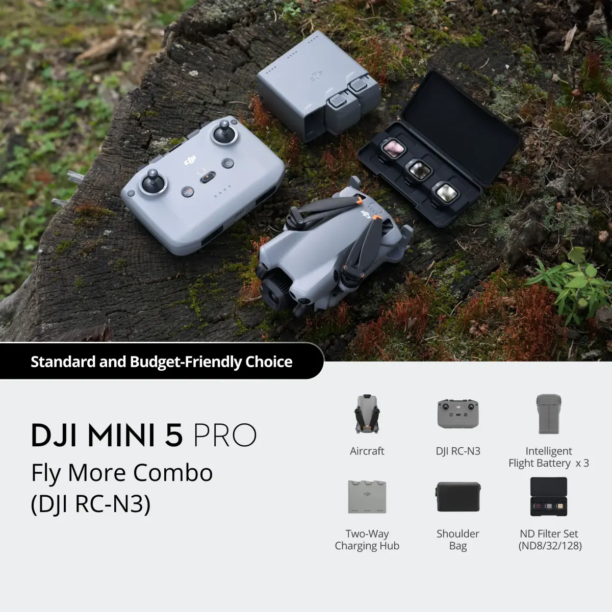 DJI Mini 5 Pro Combo DJI RC-N3