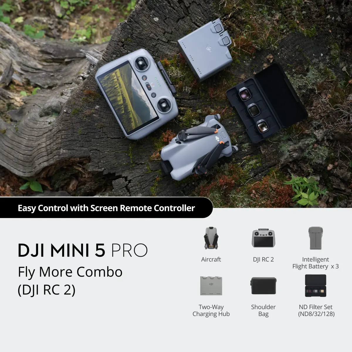 DJI Mini 5 Pro Combo DJI RC2