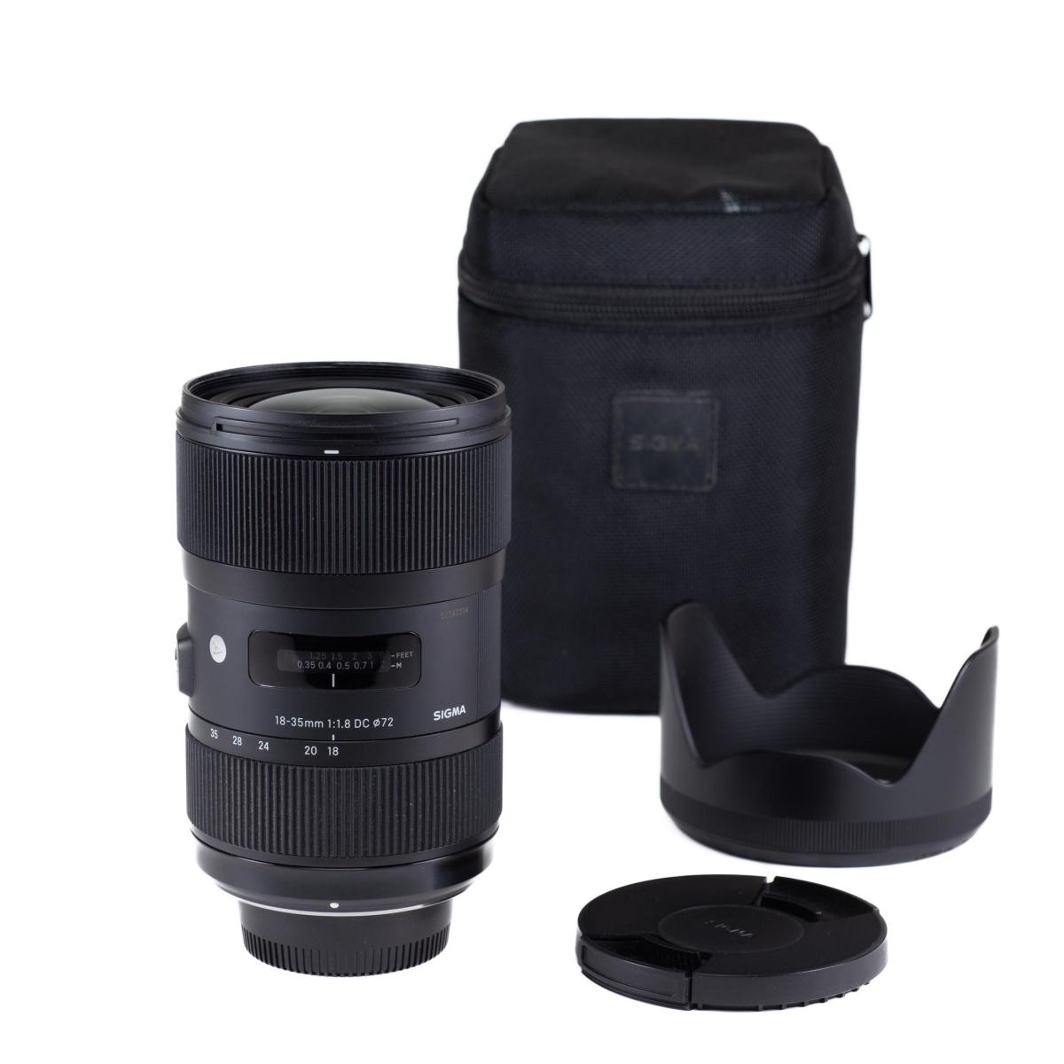 Sigma 18-35mm F1.8 DC Art pour Nikon F  *A*