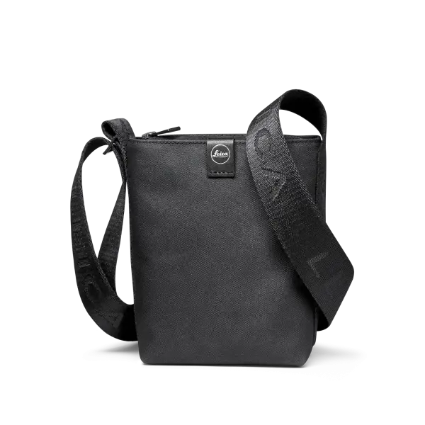 Leica Crossbody Bag SOFORT, Small, Recycled Polyester, Black