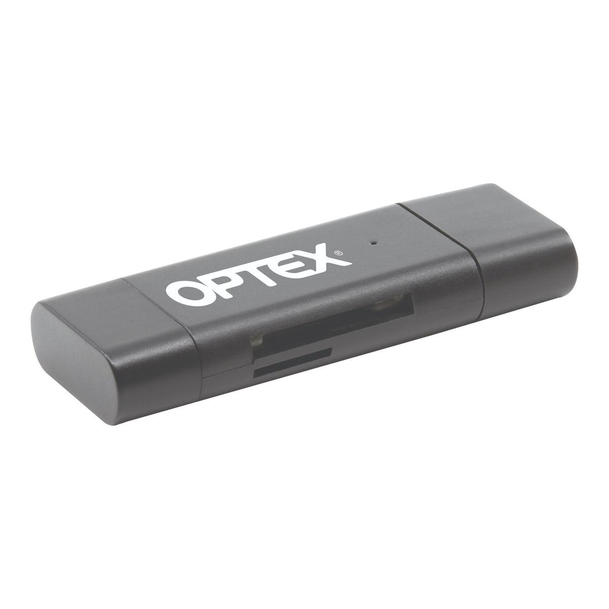 Optex USB-C + USB 3.0 Lecteur de carte SD/MicroSD