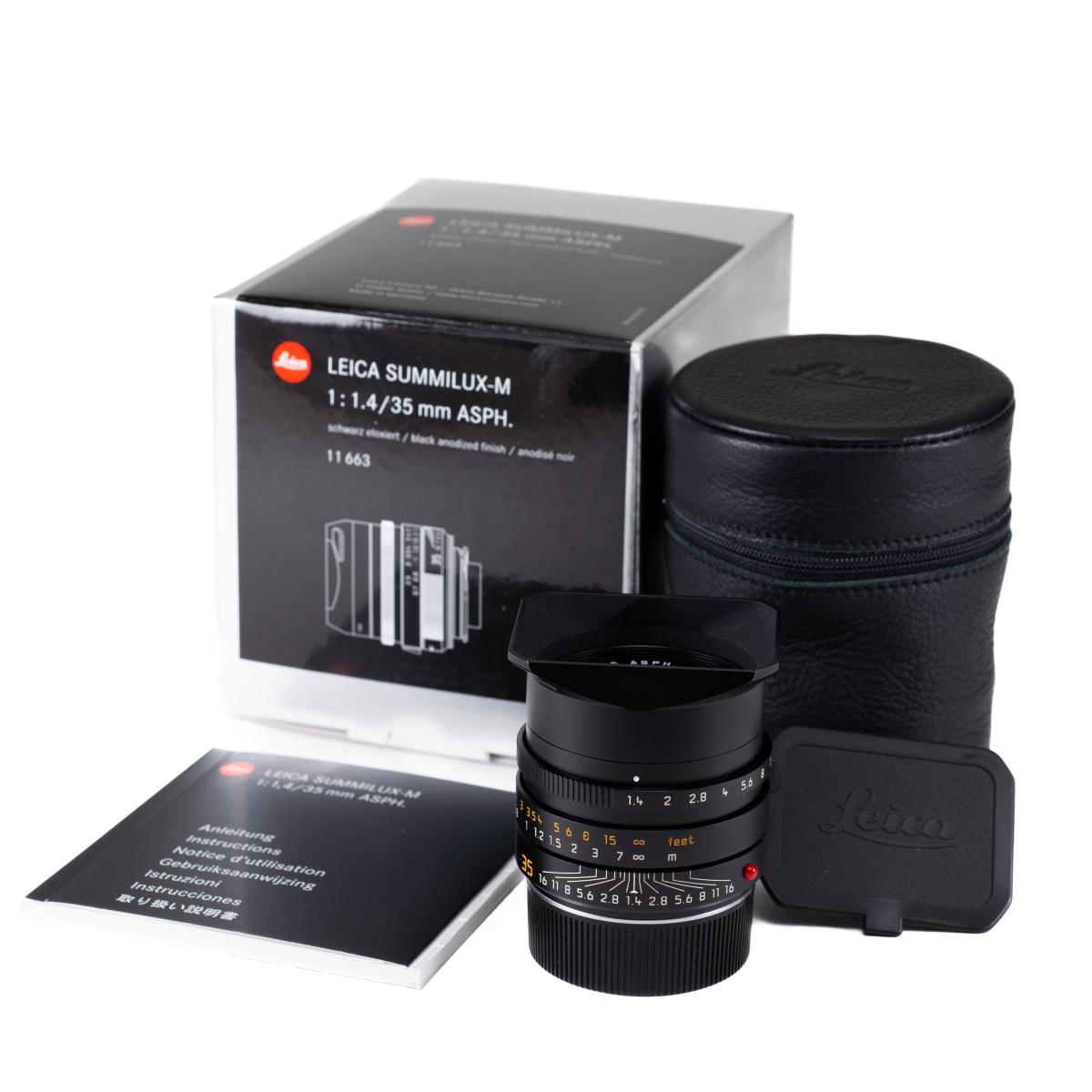 Leica Summilux-M 35mm F1.4 ASPH FLE *A+*