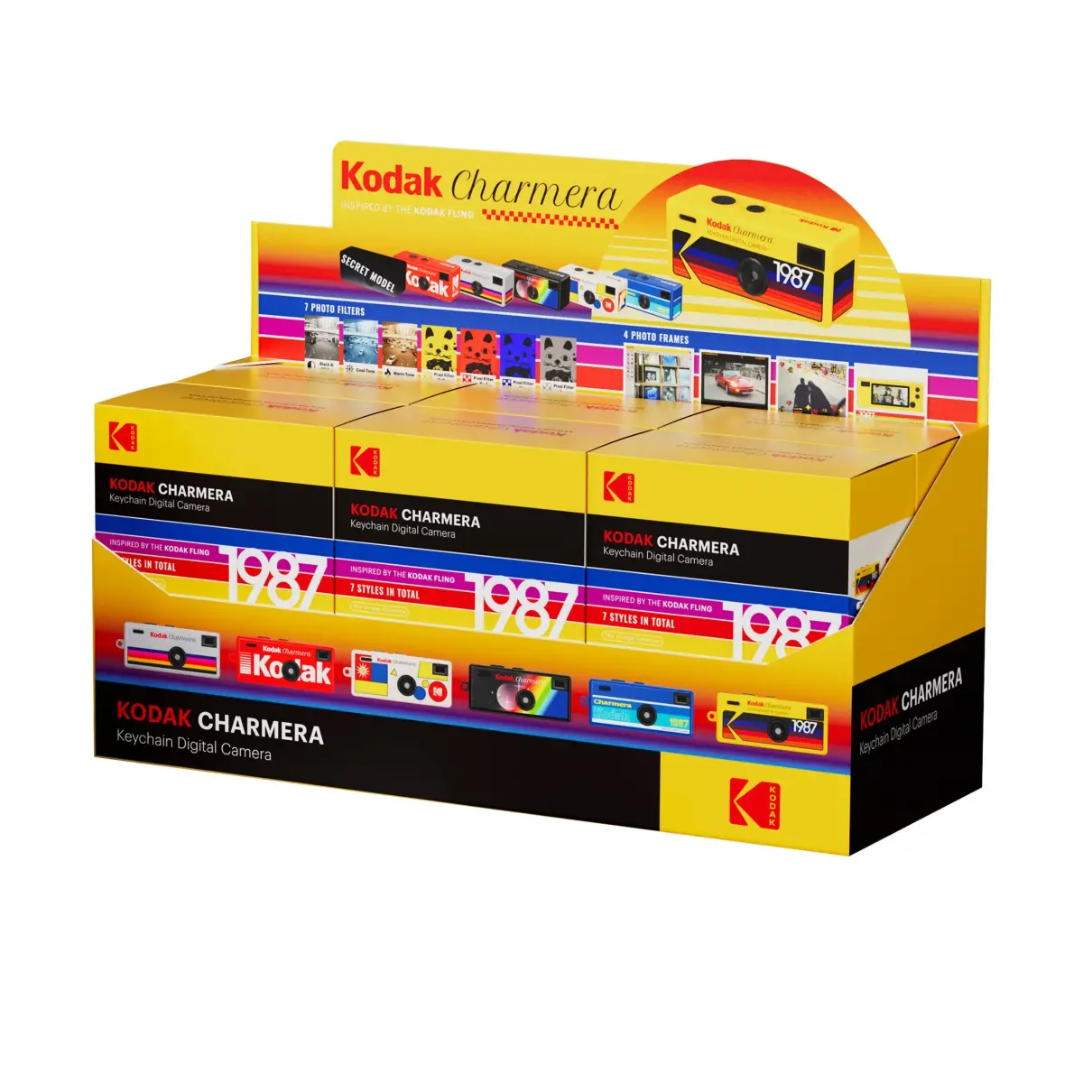 Appareil Photo Kodak Charmera - Boite de six