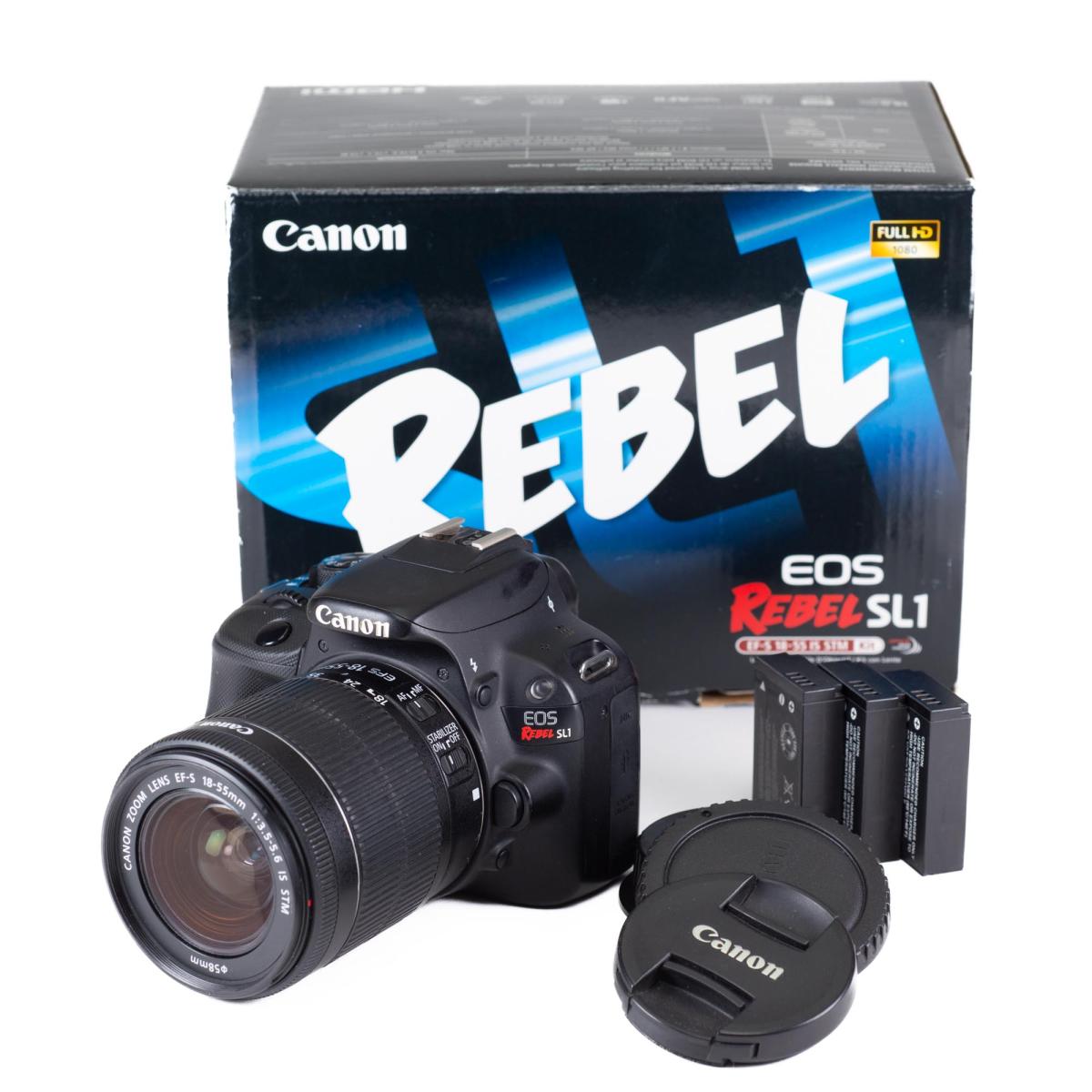 Canon EOS Rebel SL1 & EF-S 18-55mm IS STM *A*