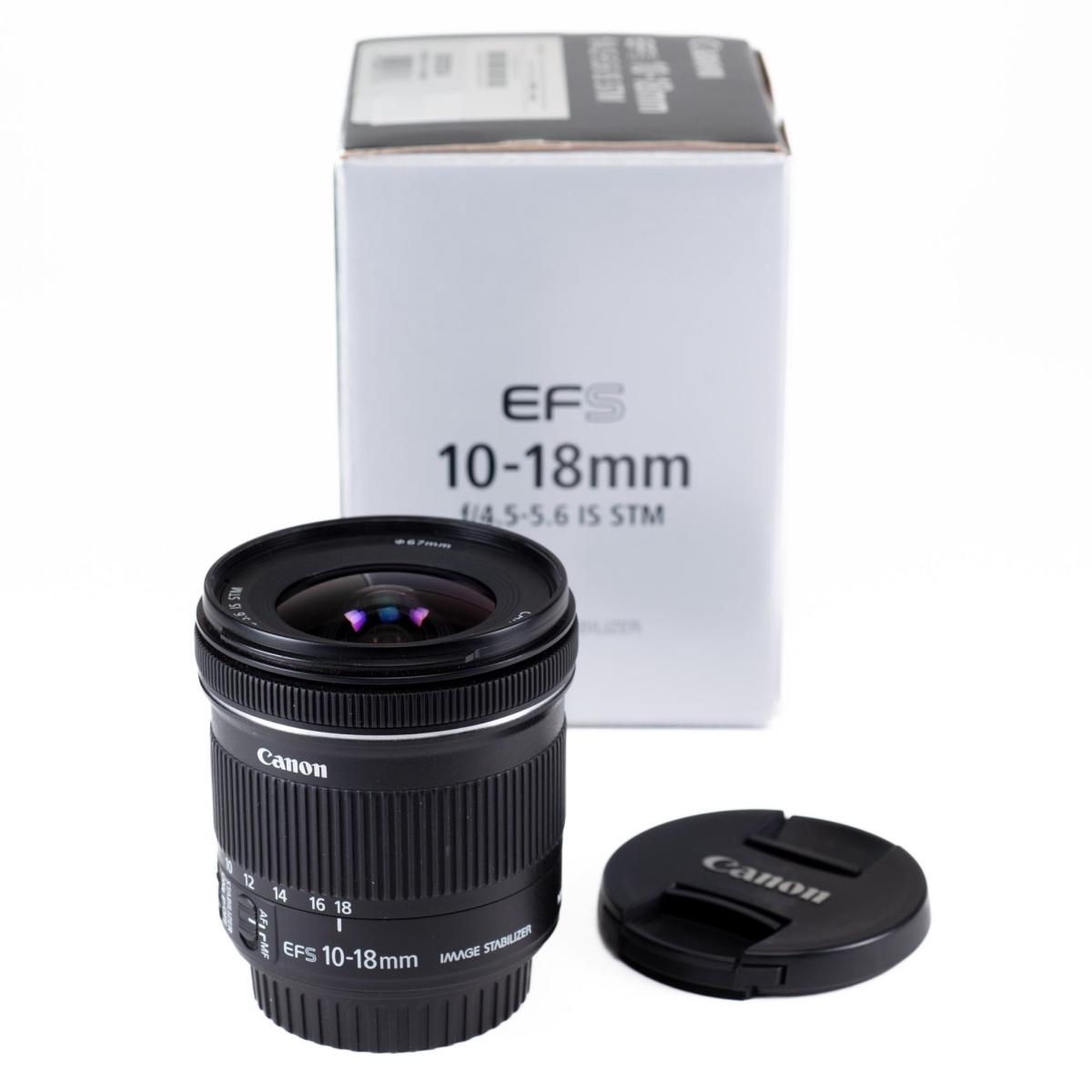 Canon EF-S 10-18mm F/4.5-5.6 IS STM *A*