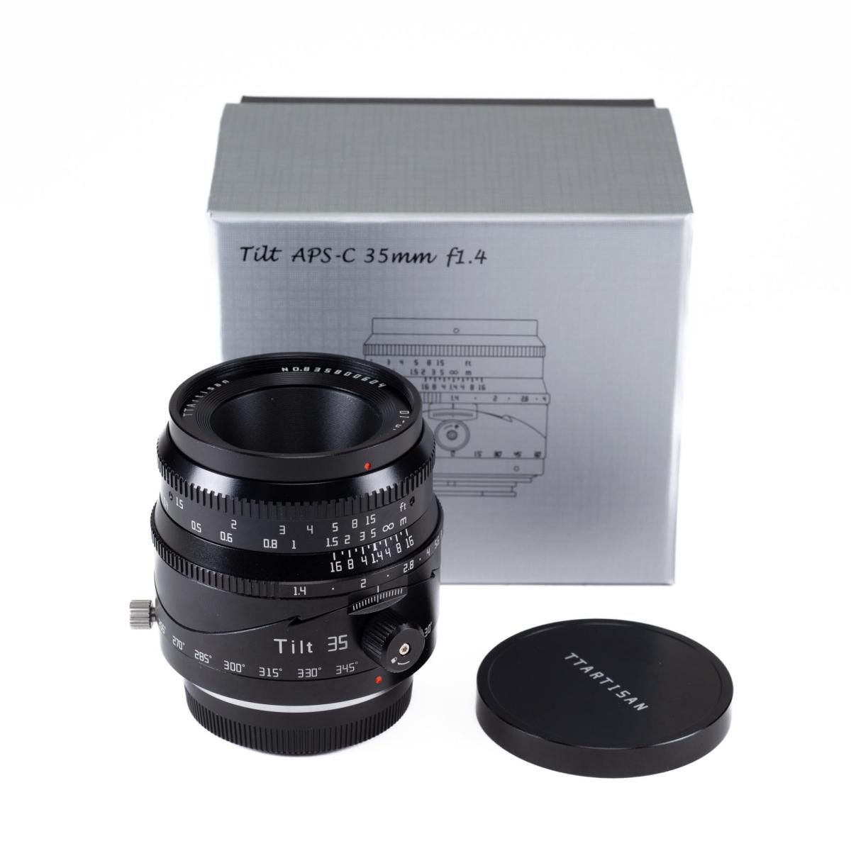 TTArtisan Tilt 35mm F1.4 Monture Fuji X - *A+*
