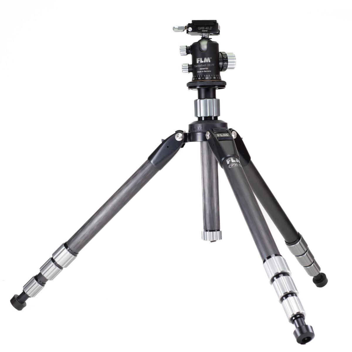 FLM Trépied CP30-S4S avec  Centerball 38FT et plaque QRB 40 II *A*