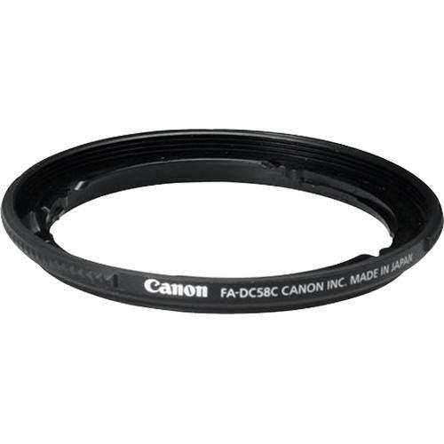 Canon filter adapter FA-DC58C