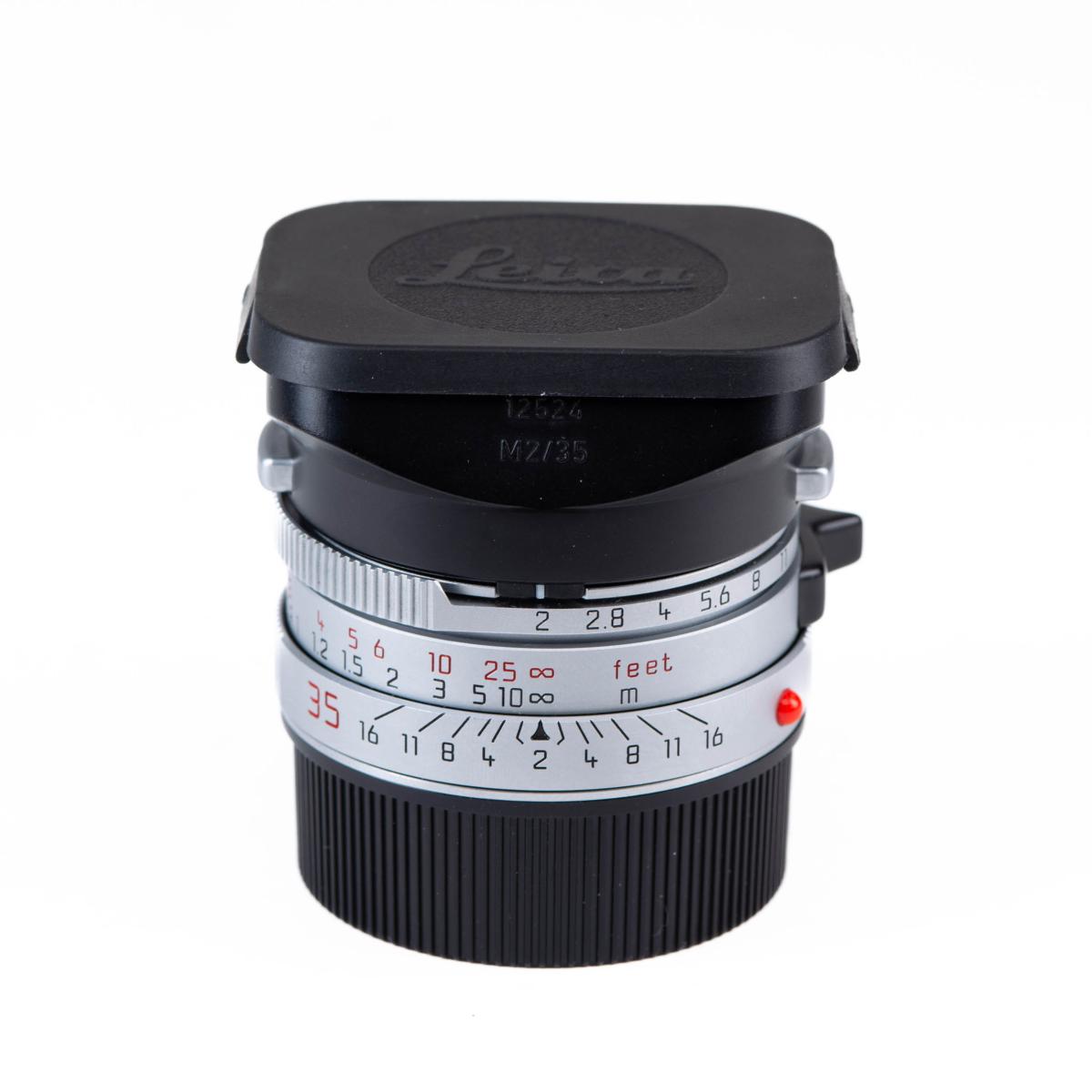 Leica Summicron-M 35mm F2 V4 Argenté *A+*