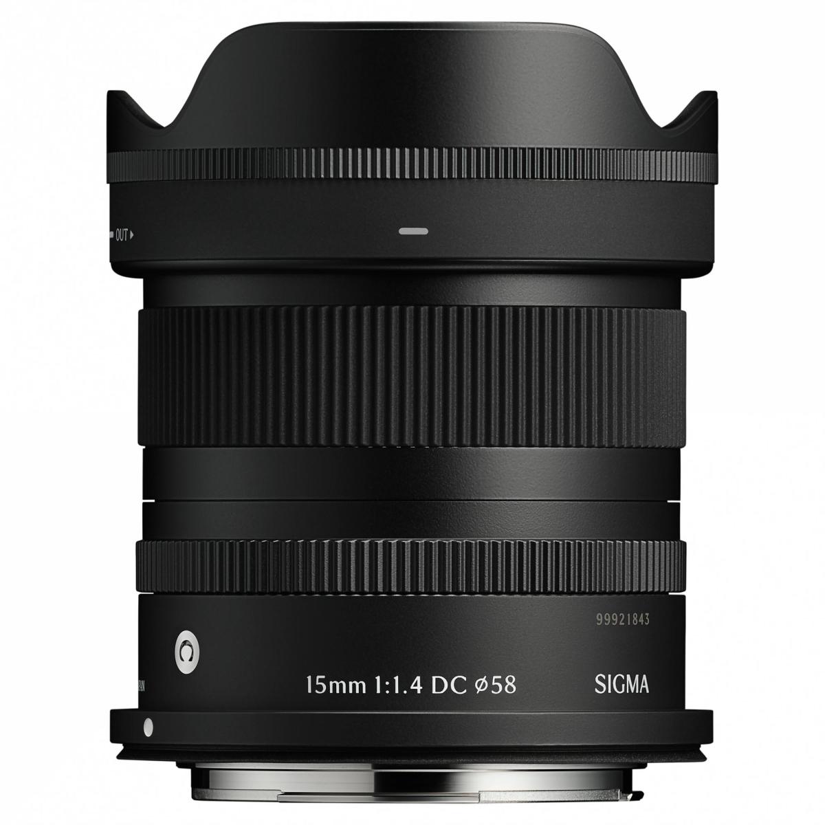Sigma 15mm F/1.4 DC Contemporary Canon RF Mount