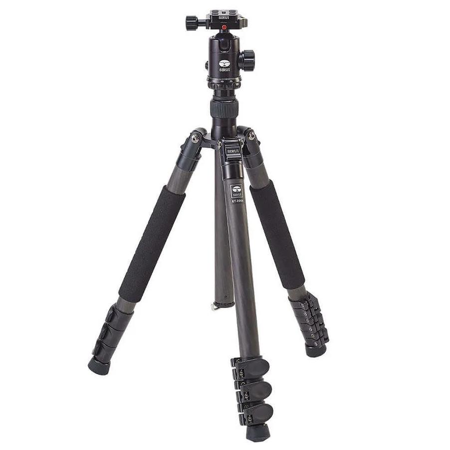 SIRUI ET-2204 Carbon Fiber Tripod with E-20 Ball Head