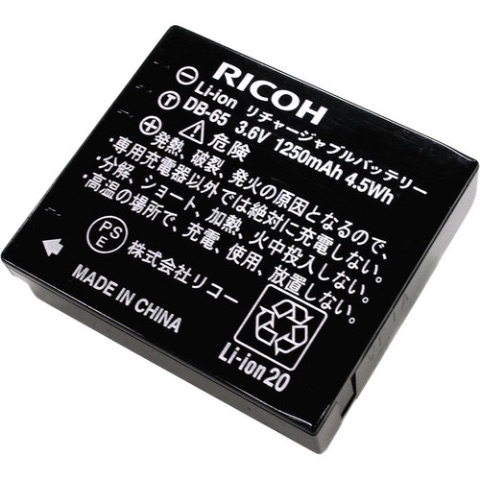 TVignette pour Ricoh pile DB-65