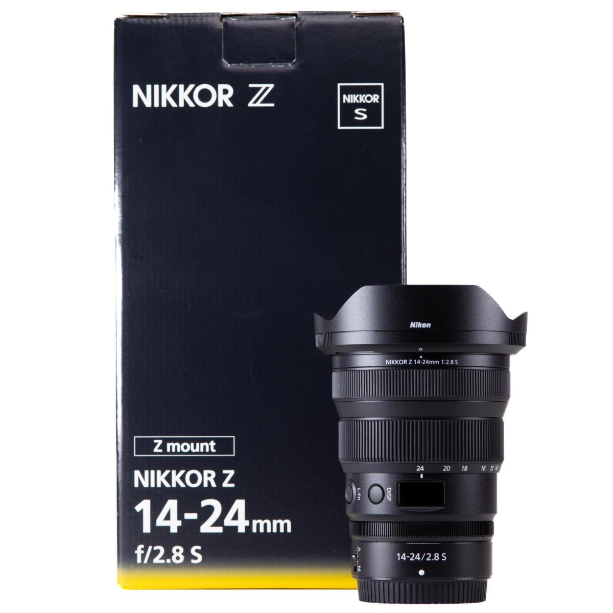 Nikon NIKKOR Z 14-24mm f/2.8 S *A+* Like new