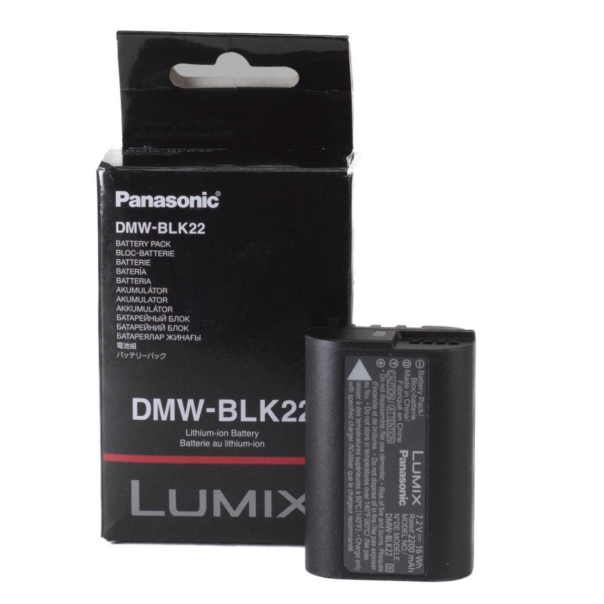 Panasonic Lumix Pile DMW-BLK22 *A+*