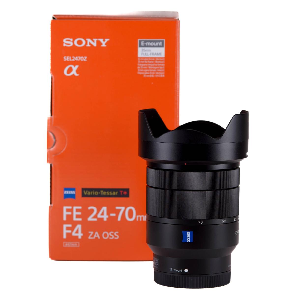 Sony ZEISS Vario-Tessar FE 24-70mm f/4 ZA OSS T* - *A+*