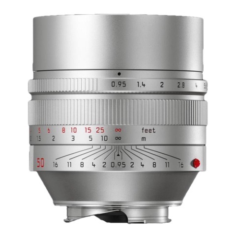Leica Noctilux-M 50mm f/0.95 ASPH. Argenté (E60)