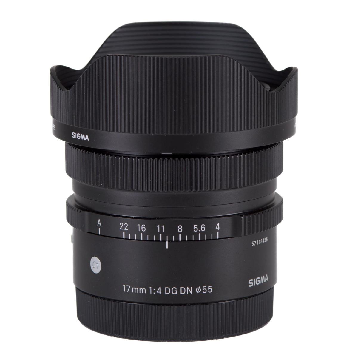 Sigma 17mm F4 DG DN Sony E Mount *A+*