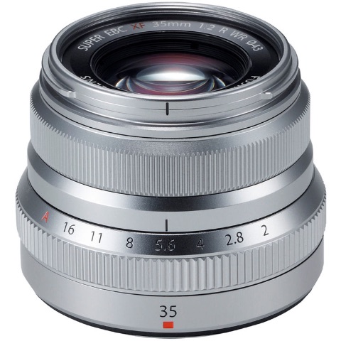 Fujinon XF 35mm F2 R WR - Silver