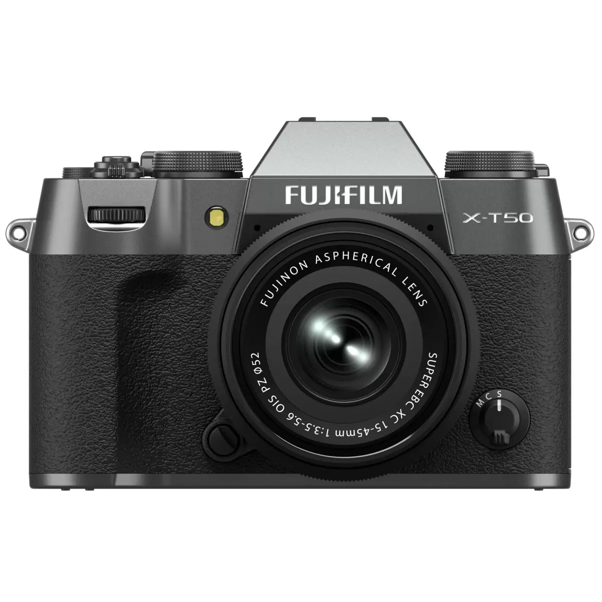 Fujifilm X-T50 avec objectif XC 15- 45mm F3.5-5.6 OIS PZ - Argent Anthracite