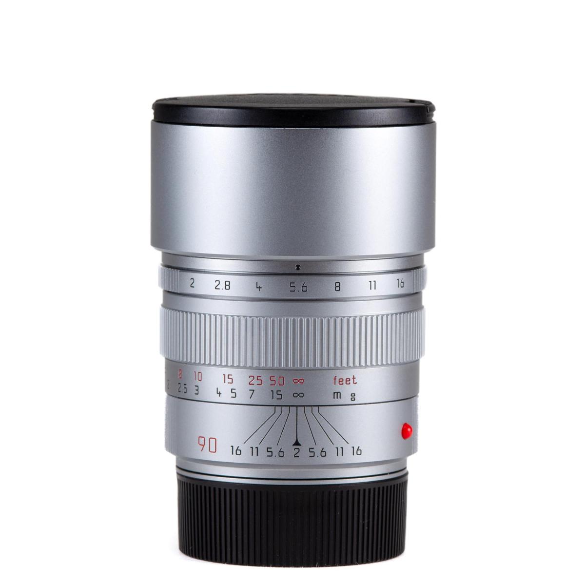 Leica Summicron-M 90mm F/2 Silver - *A+*