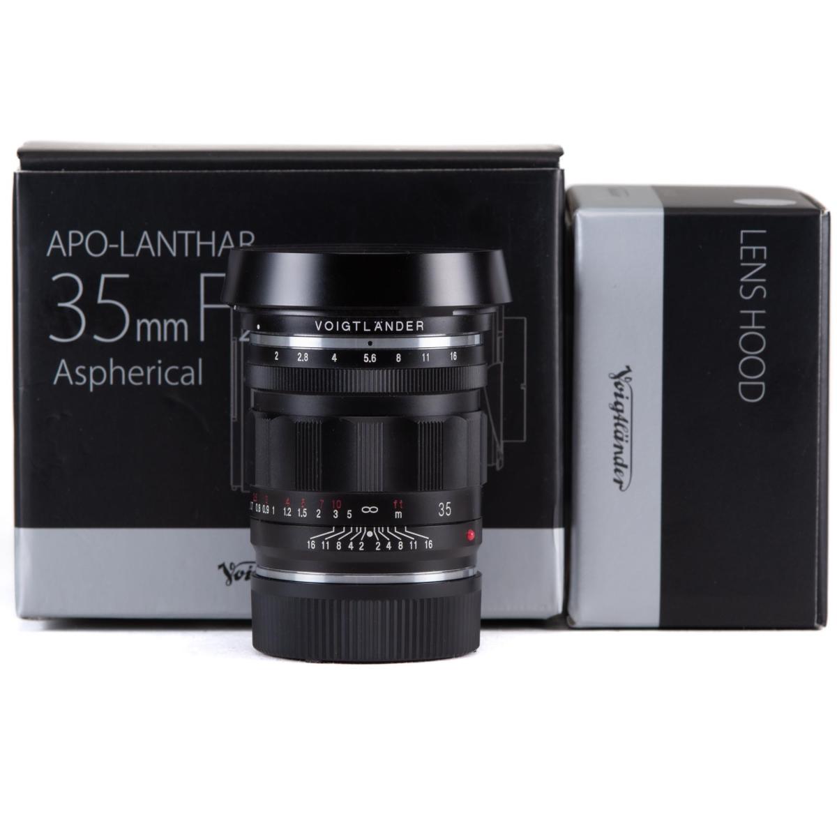 Voigtlander APO-Lanthar 35mm F2 VM avec Pare-Soleil LH-13 - *A*