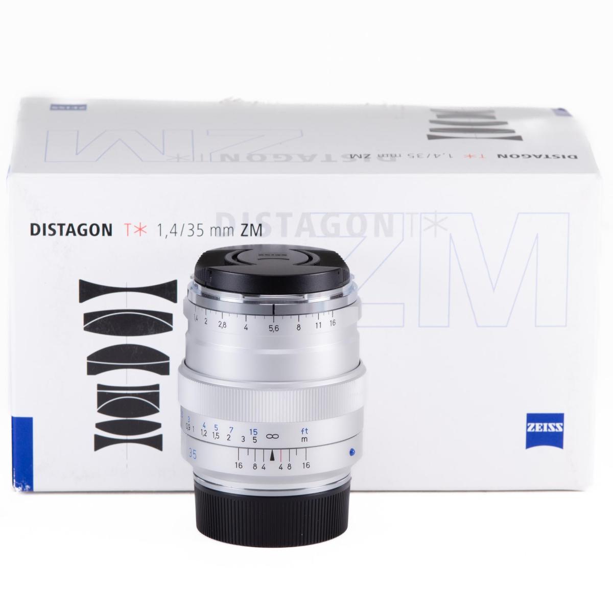 Zeiss Distagon T* 35mm 1.4 ZM Argenté - *A+*