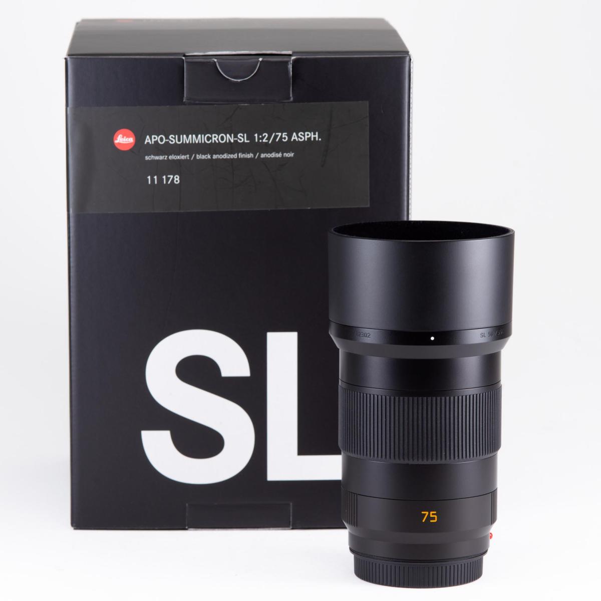 Leica APO-SUMMICRON-SL 75mm F/2 ASPH *A+*