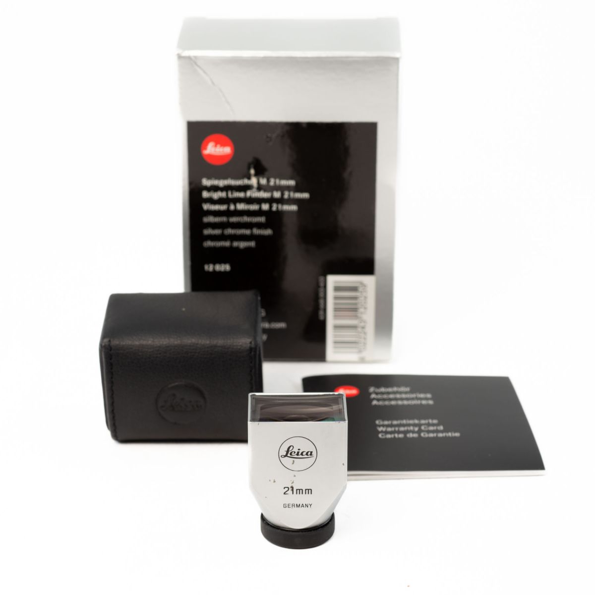 Leica Bright-Line Finder M 21mm Silver Chrome* A*