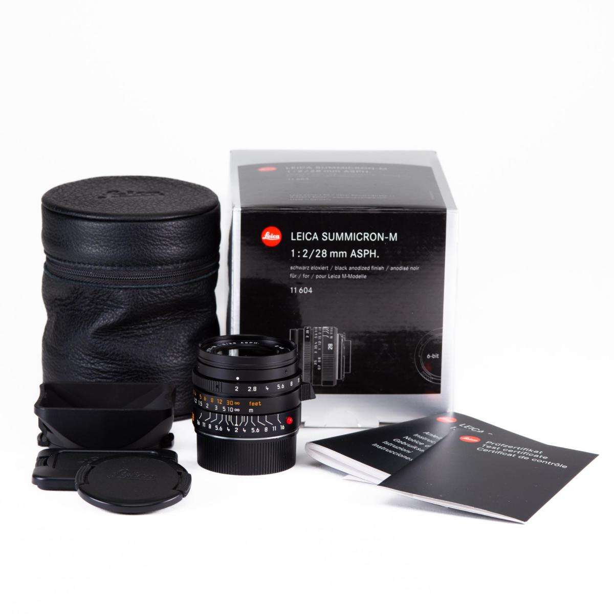 Leica Summicron-M 28 mm F2 ASPH *A+*