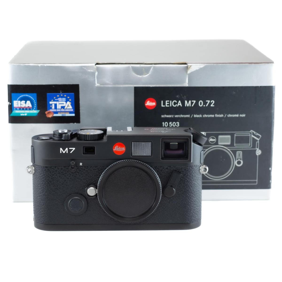 Leica M7 0.72 Noir Chrome - *A+*