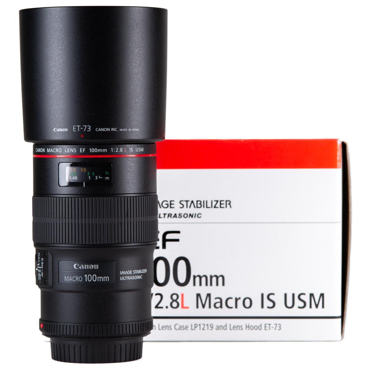 Canon EF 100mm f2.8 L Macro IS USM - *A+*