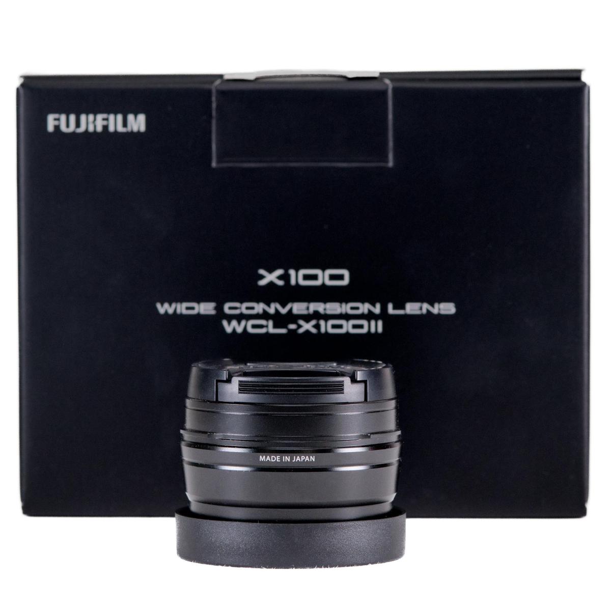 Fujifilm Lentilles de Conversion Grand Angle WCL-X100 II Black - *A+*