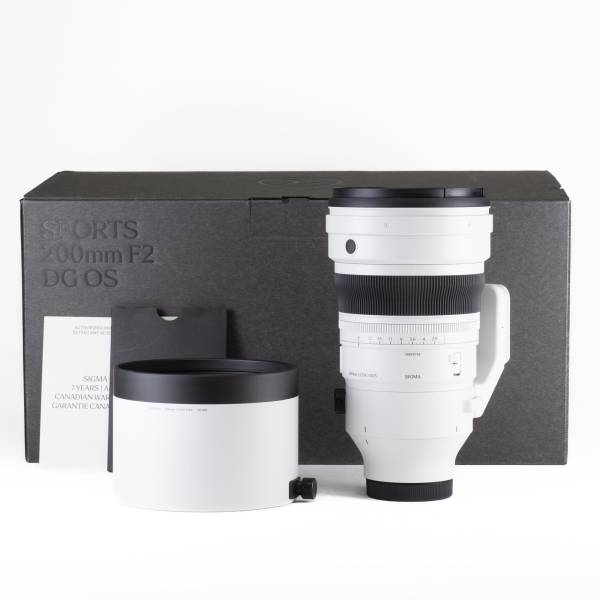 Sigma 200mm f/2 DG OS Sports, L-Mount *A+*