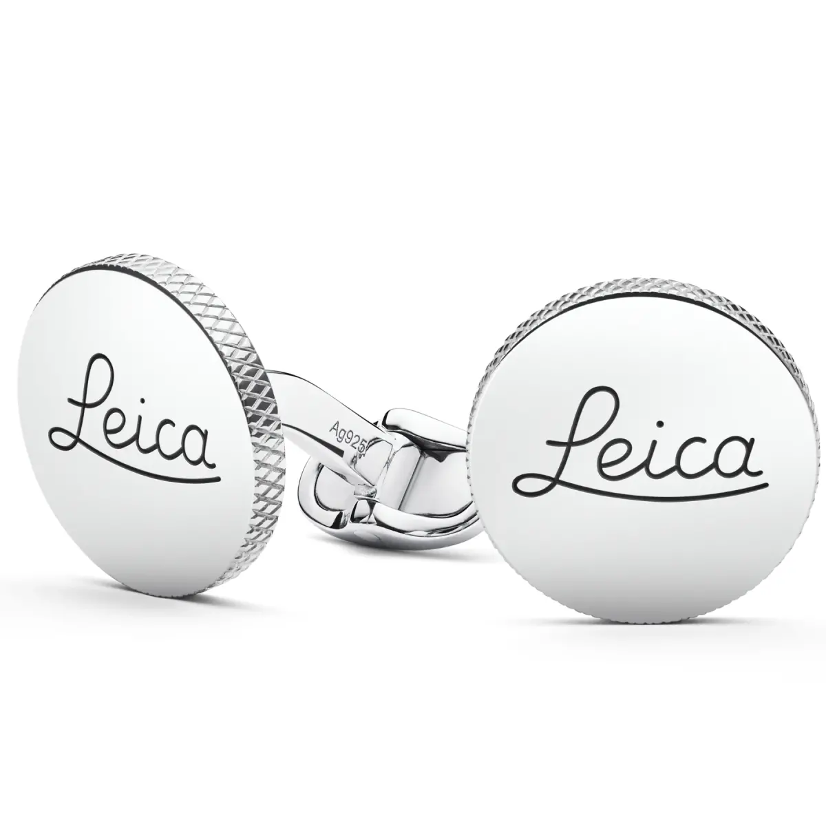 Leica boutons de manchettes, argent sterling