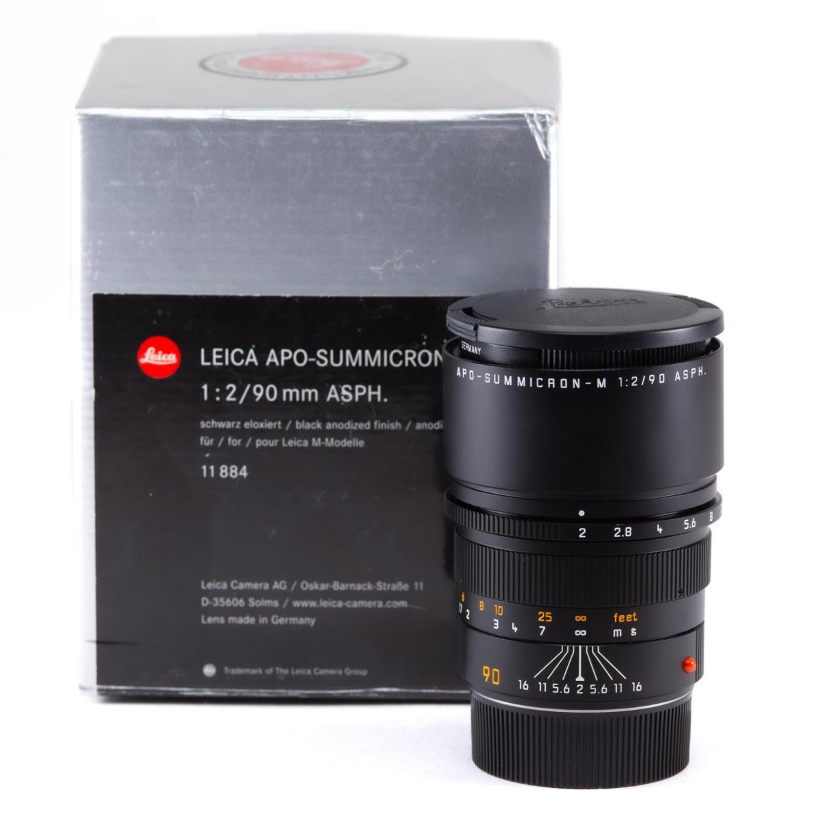 Leica Apo Summicron-M 90mm F/2 ASPH - *A+*