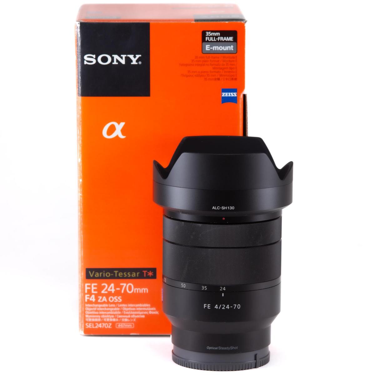Sony ZEISS Vario-Tessar FE 24-70mm f/4 ZA OSS T* - *A-*