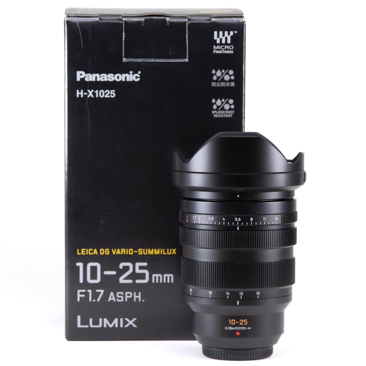 Panasonic Lumix Leica DG 10-25 f1.7 ASPH. DG Vario-Summilux - *A+*