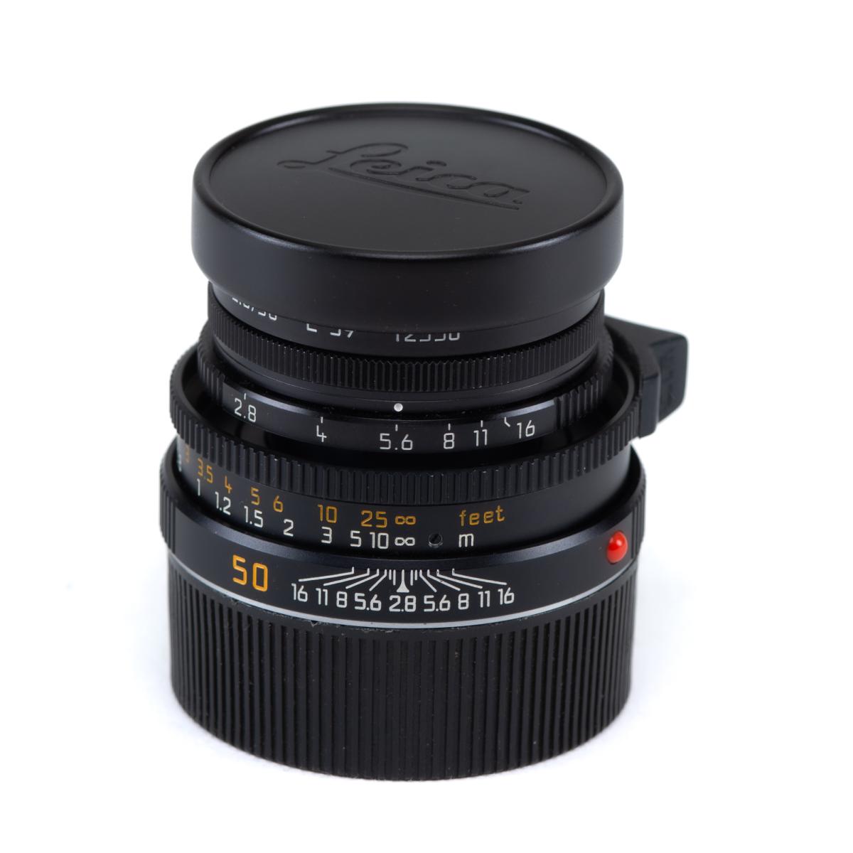 Leica Elmar-M 50mm F/2.8 & matching hood - *A*