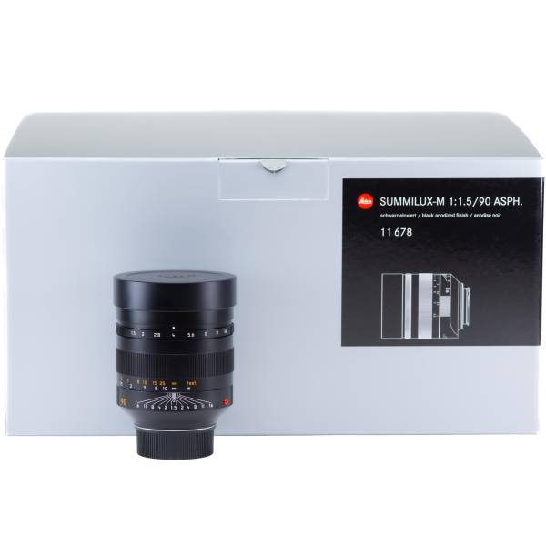 Leica Summilux-M 90mm f/1.5 ASPH - *A+*