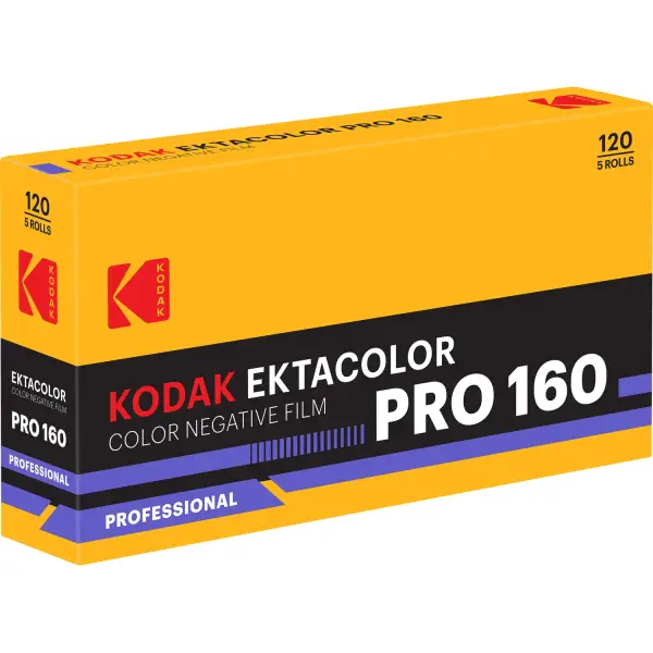 Kodak Ektacolor Pro 160 Eastman - 120 - Pack of 5