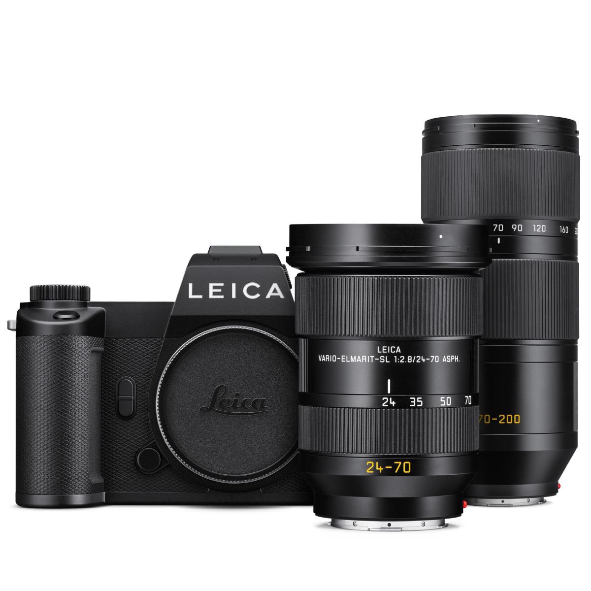 Leica SL3-P Vario ensemble 24-70 & 70-200