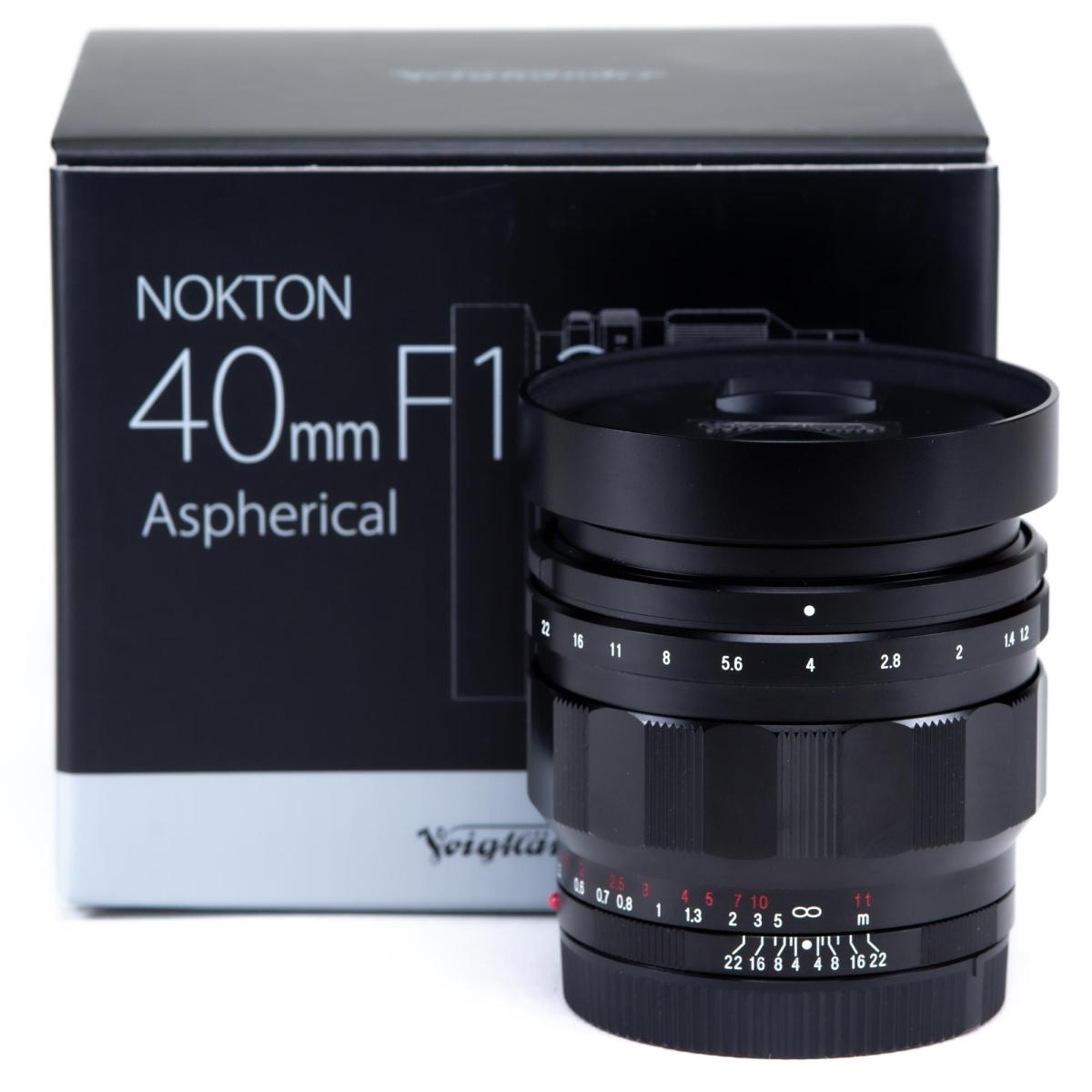 Voigtländer Nokton 40mm f1.2 ASPH. Sony E Mount - *A+*