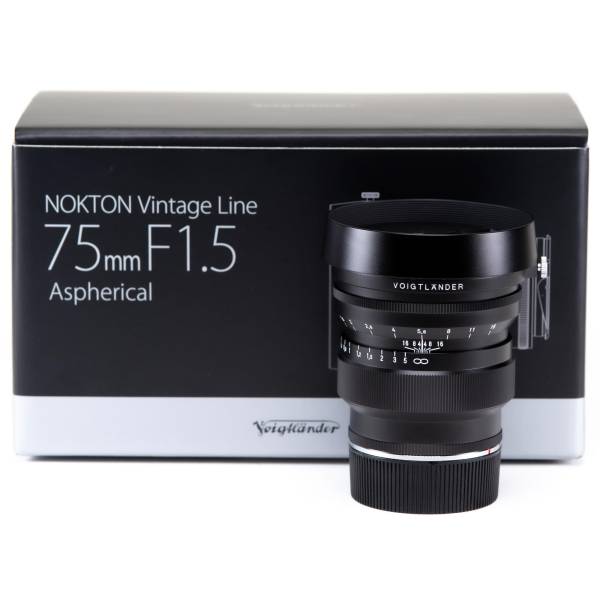 Voigtländer Norton 75mm f1.5 Vintage Line VM - *A+*