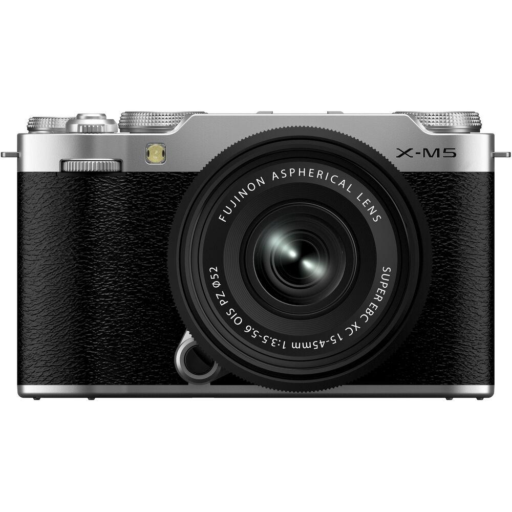Fujifilm X-M5 with XC 15-45mmF3.5-5.6 OIS PZ - Silver