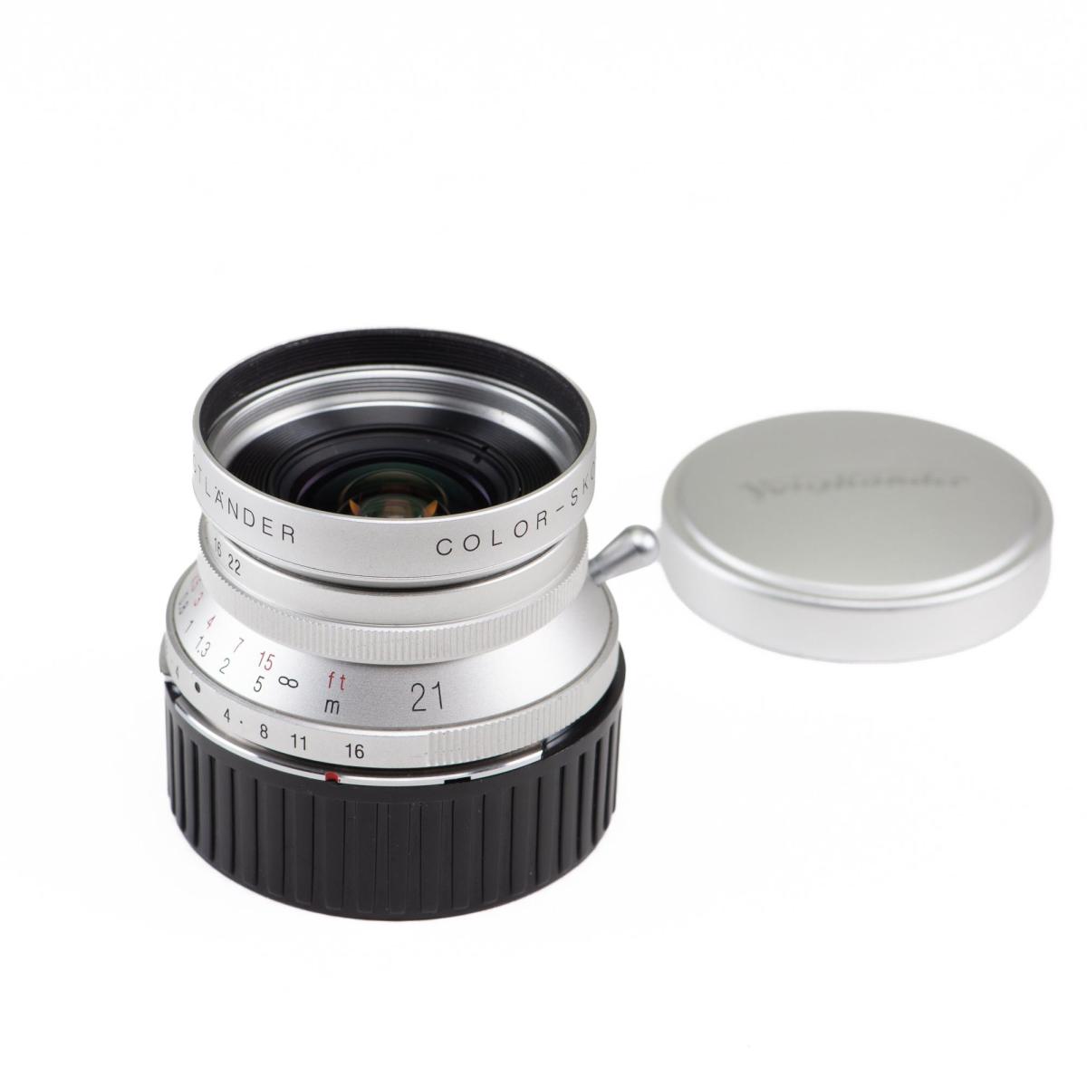 Voigtländer 21mm F4 LTM avec adaptateur M *A*