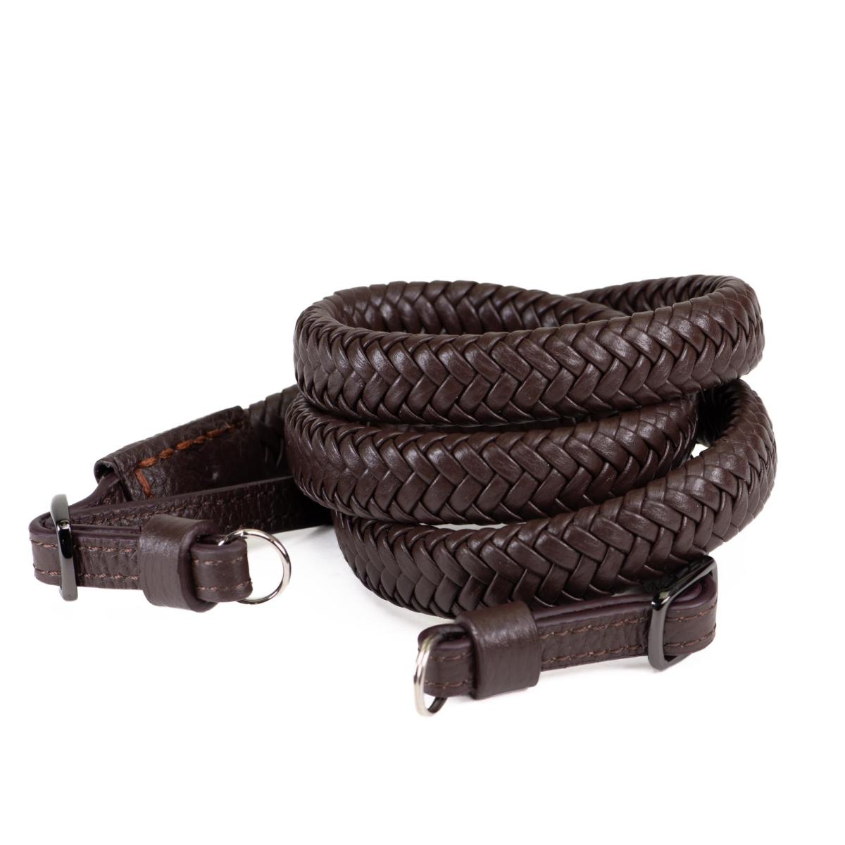 Vi Vante Design - braided leather strap, brown *A+*