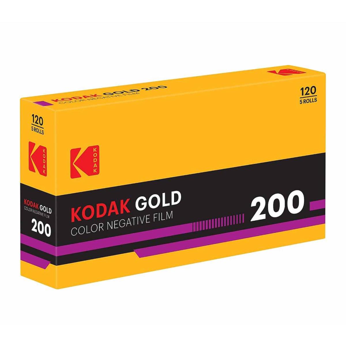 Kodak Gold 200 Eastman - 120 - Pack of 5