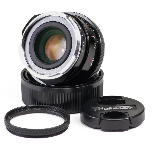 Voigtlander Ultron Vintage Line 35mm F2 Asph Type II Black - *A+*